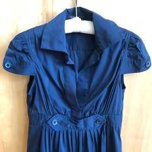 BBCBG MaxAzria Blue Top